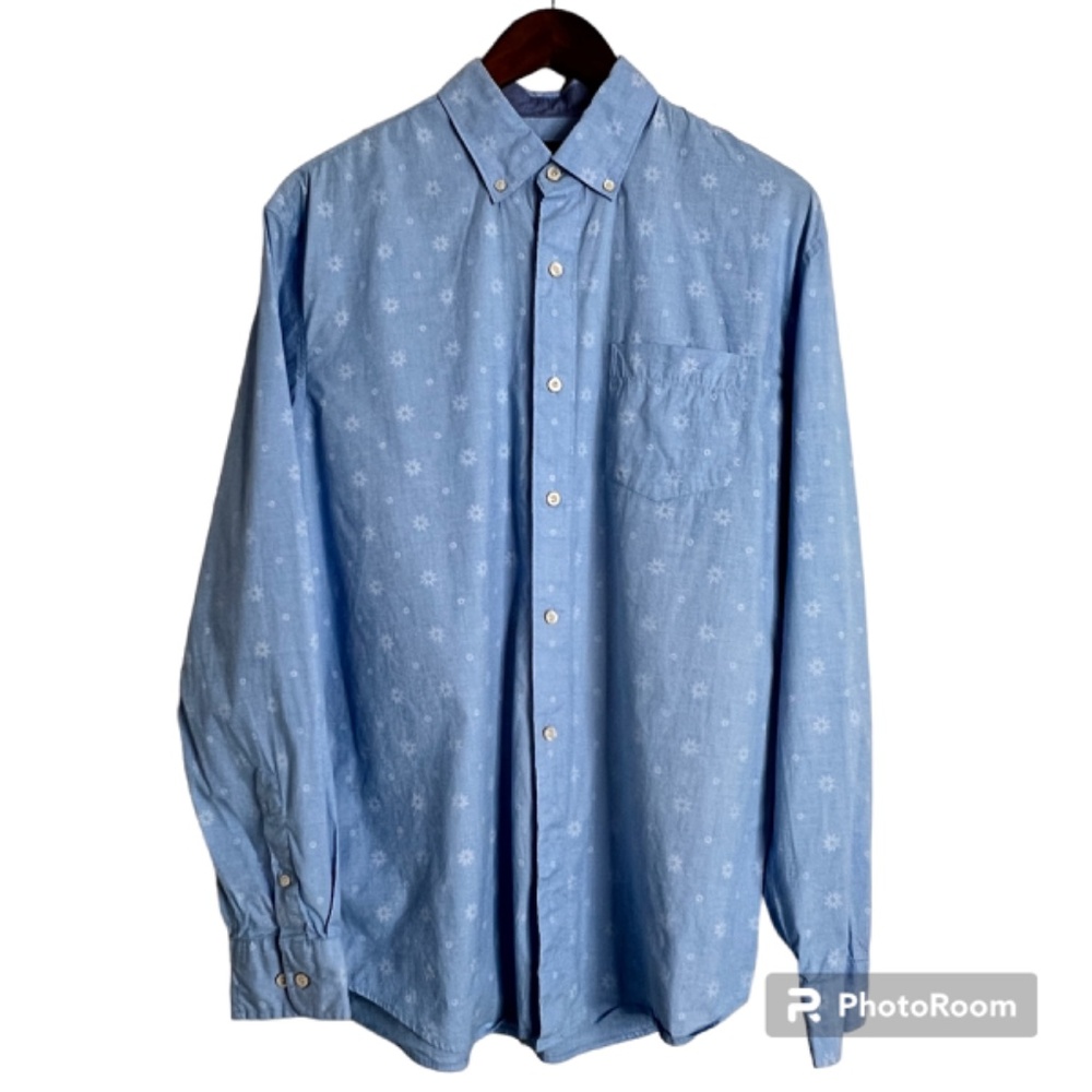 3 Crown & Ivy Long Sleeve Button Down Shirts Striped Plaid Floral Print Mens M - Picture 3 of 16